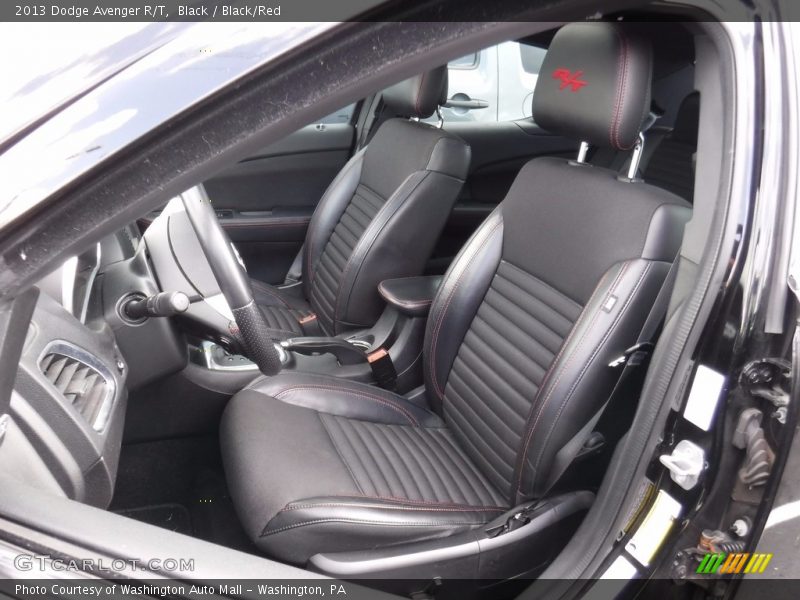 Black / Black/Red 2013 Dodge Avenger R/T