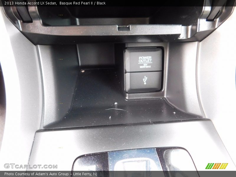 Basque Red Pearl II / Black 2013 Honda Accord LX Sedan