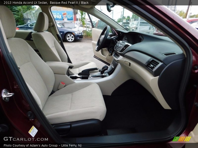 Basque Red Pearl II / Black 2013 Honda Accord LX Sedan