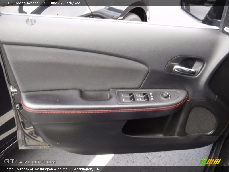 Black / Black/Red 2013 Dodge Avenger R/T