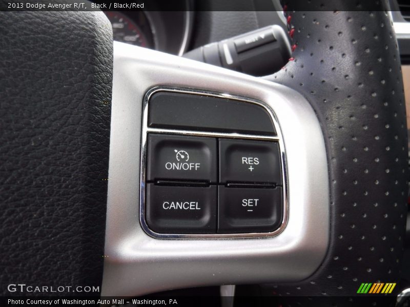 Black / Black/Red 2013 Dodge Avenger R/T
