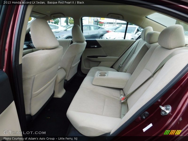 Basque Red Pearl II / Black 2013 Honda Accord LX Sedan
