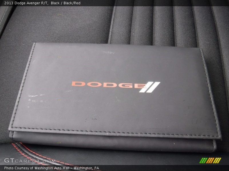 Black / Black/Red 2013 Dodge Avenger R/T