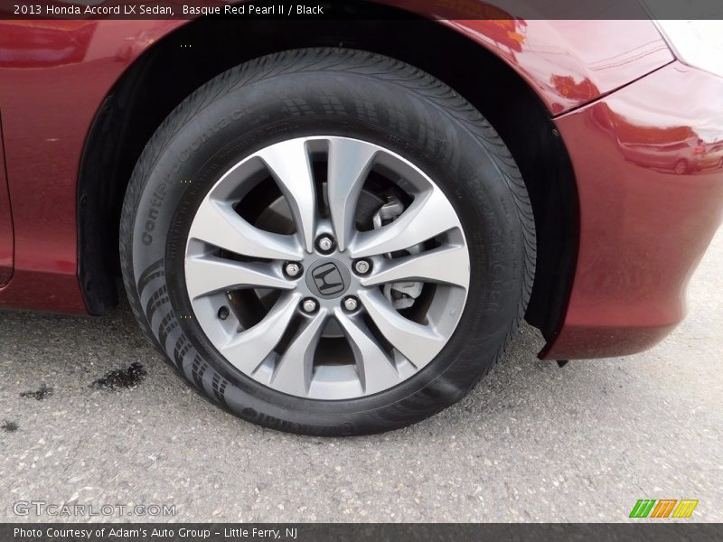 Basque Red Pearl II / Black 2013 Honda Accord LX Sedan