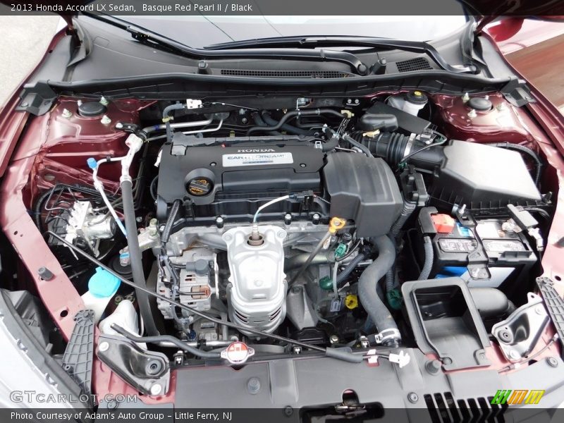 Basque Red Pearl II / Black 2013 Honda Accord LX Sedan
