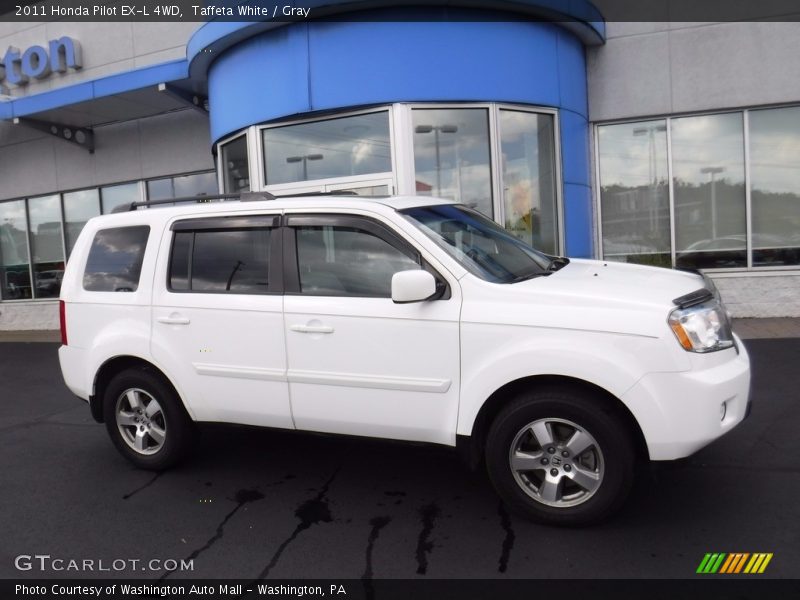 Taffeta White / Gray 2011 Honda Pilot EX-L 4WD