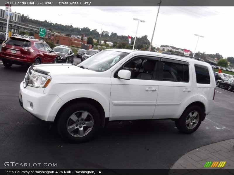 Taffeta White / Gray 2011 Honda Pilot EX-L 4WD