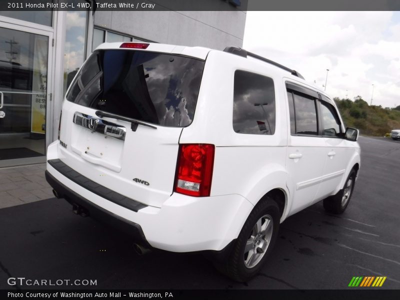 Taffeta White / Gray 2011 Honda Pilot EX-L 4WD