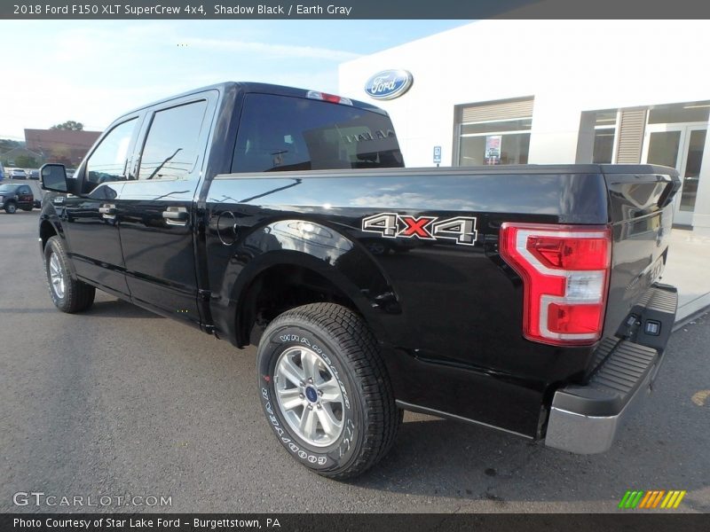 Shadow Black / Earth Gray 2018 Ford F150 XLT SuperCrew 4x4