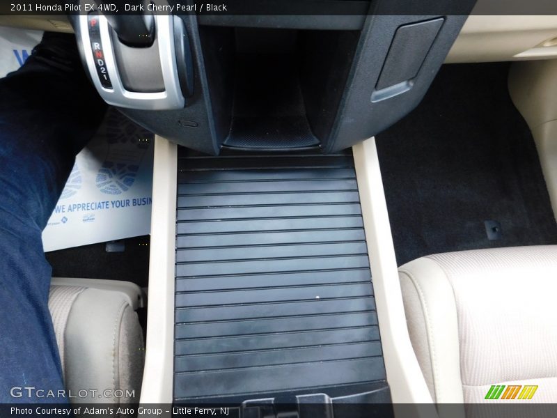 Dark Cherry Pearl / Black 2011 Honda Pilot EX 4WD