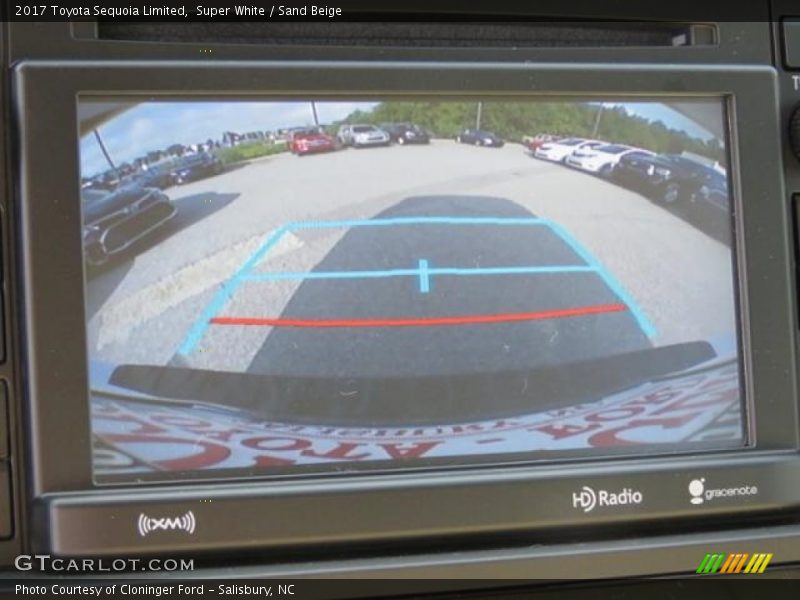 Super White / Sand Beige 2017 Toyota Sequoia Limited