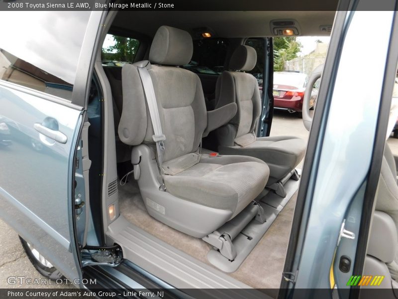 Blue Mirage Metallic / Stone 2008 Toyota Sienna LE AWD