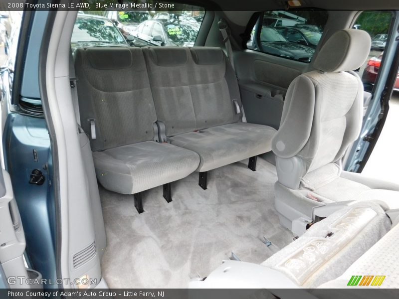 Blue Mirage Metallic / Stone 2008 Toyota Sienna LE AWD