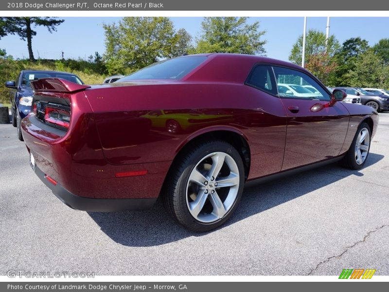 Octane Red Pearl / Black 2018 Dodge Challenger R/T