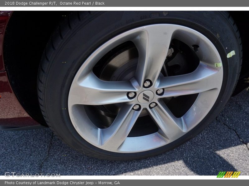 Octane Red Pearl / Black 2018 Dodge Challenger R/T