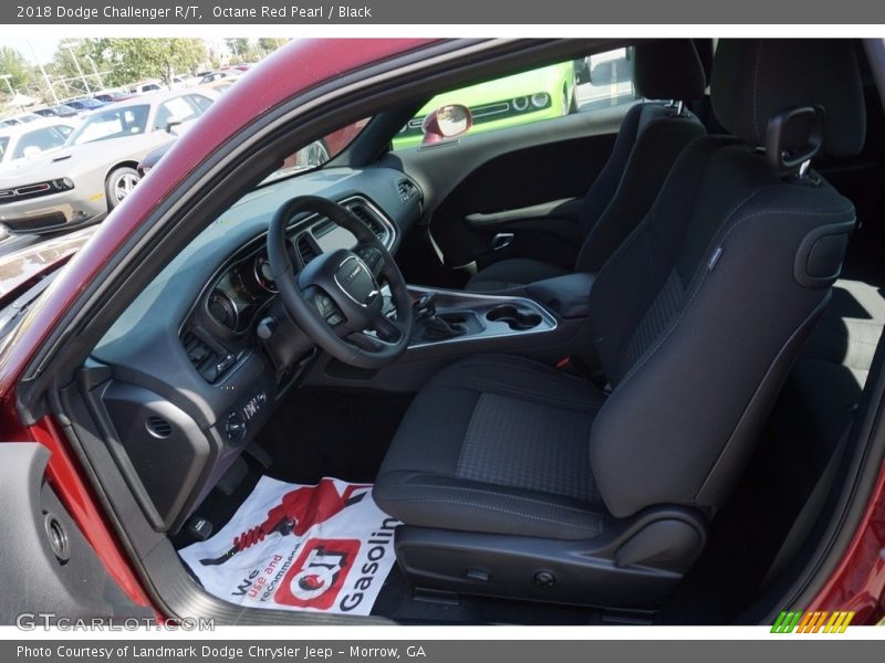 Octane Red Pearl / Black 2018 Dodge Challenger R/T