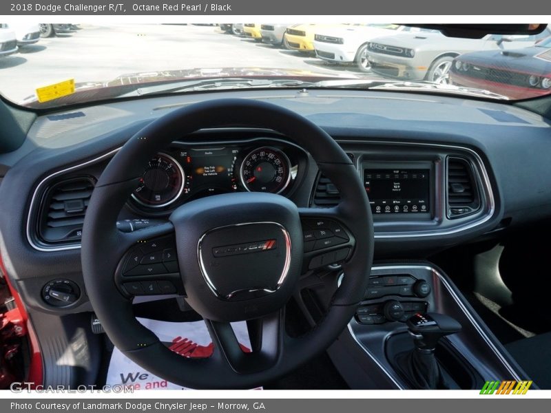 Octane Red Pearl / Black 2018 Dodge Challenger R/T