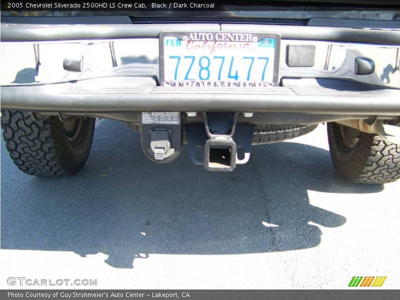 Black / Dark Charcoal 2005 Chevrolet Silverado 2500HD LS Crew Cab