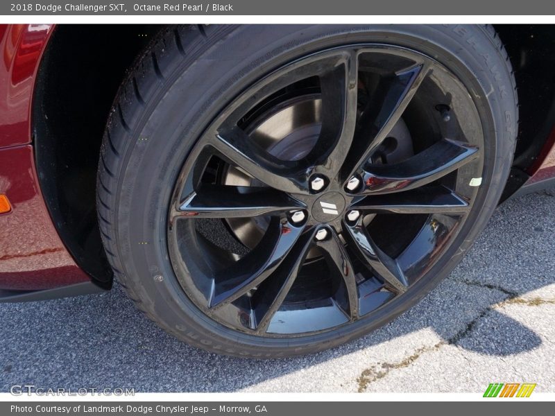 Octane Red Pearl / Black 2018 Dodge Challenger SXT