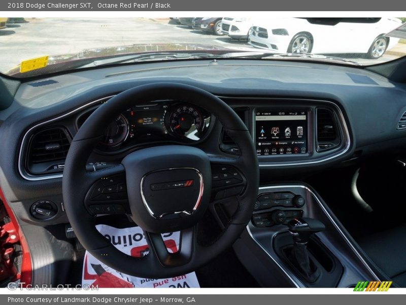 Octane Red Pearl / Black 2018 Dodge Challenger SXT