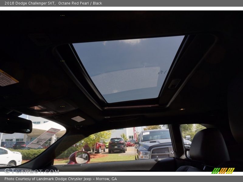 Octane Red Pearl / Black 2018 Dodge Challenger SXT