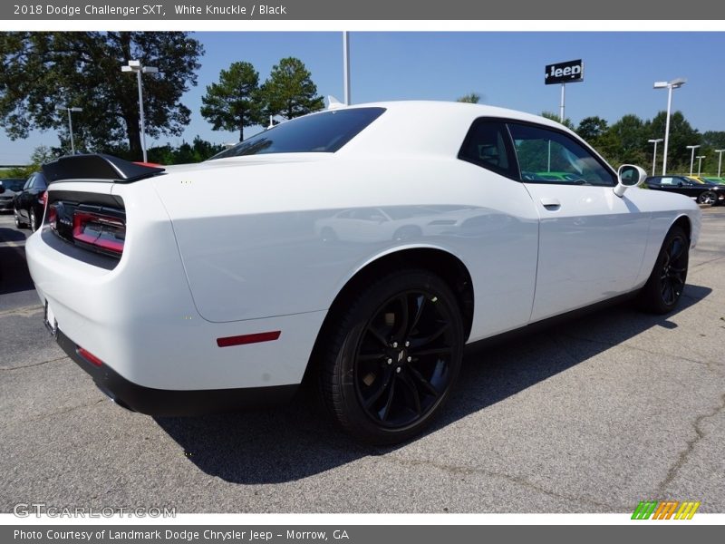White Knuckle / Black 2018 Dodge Challenger SXT