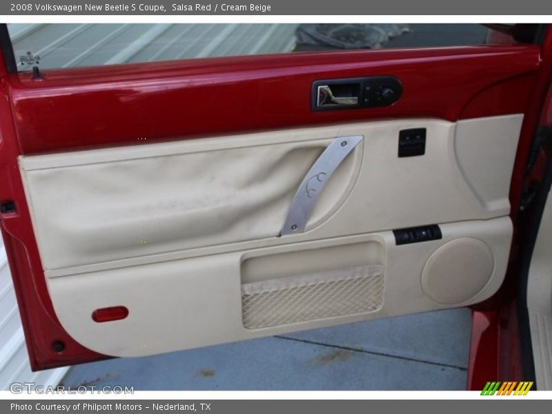 Salsa Red / Cream Beige 2008 Volkswagen New Beetle S Coupe
