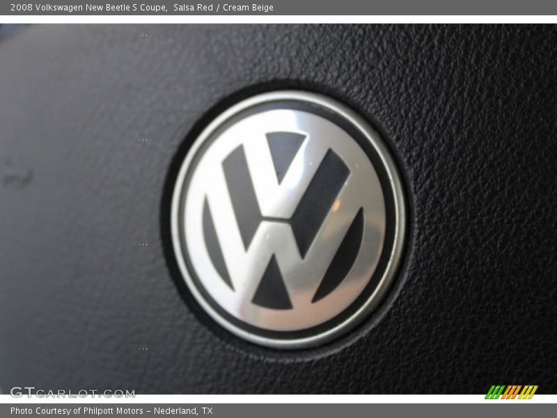 Salsa Red / Cream Beige 2008 Volkswagen New Beetle S Coupe