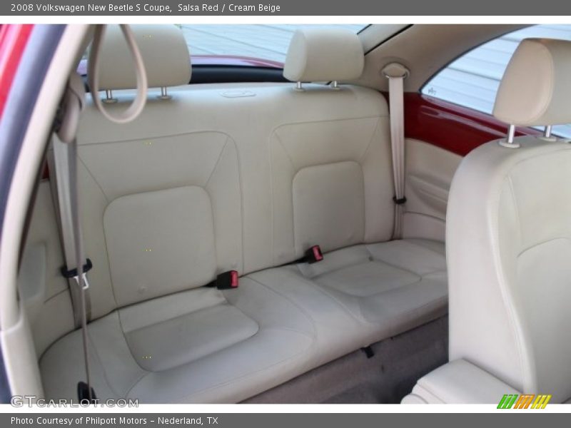 Salsa Red / Cream Beige 2008 Volkswagen New Beetle S Coupe