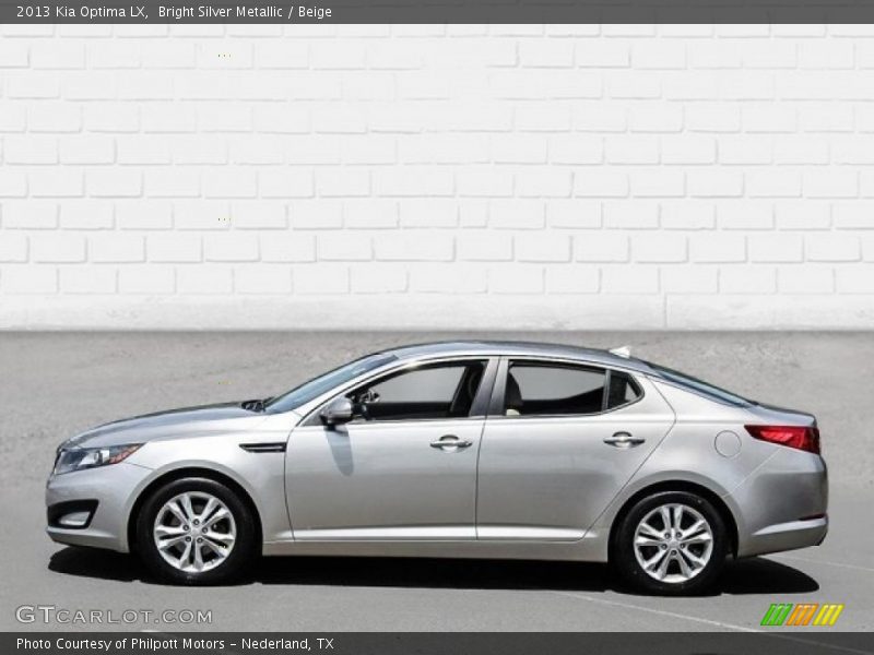 Bright Silver Metallic / Beige 2013 Kia Optima LX