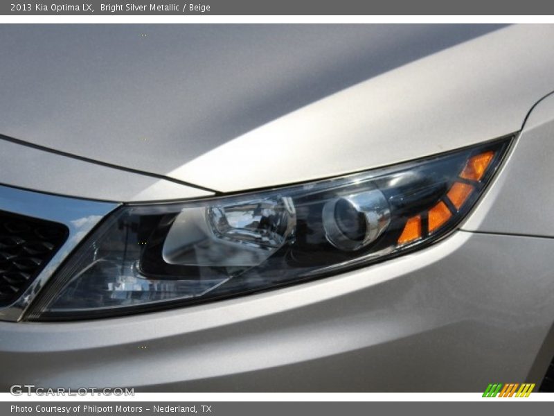 Bright Silver Metallic / Beige 2013 Kia Optima LX