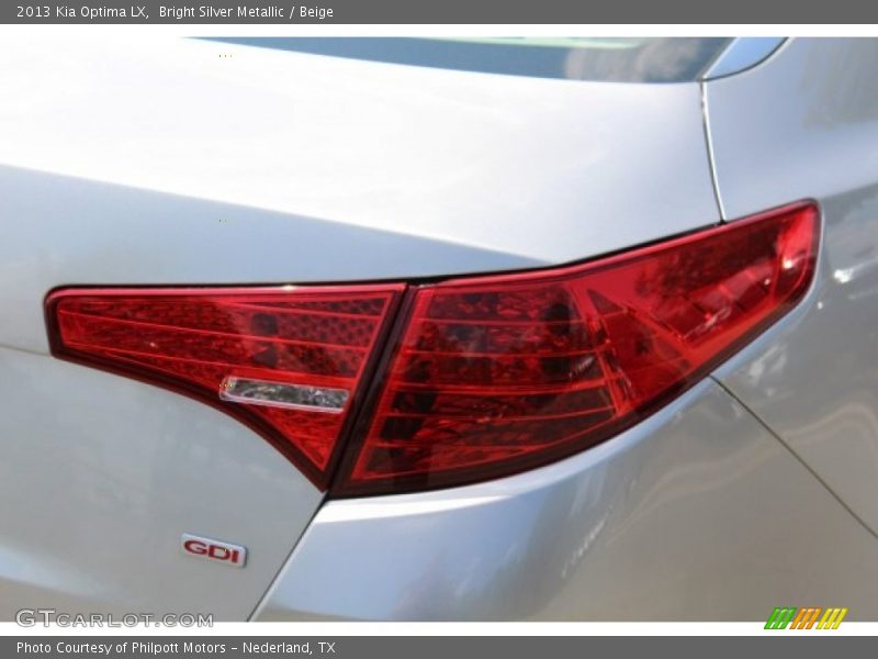 Bright Silver Metallic / Beige 2013 Kia Optima LX