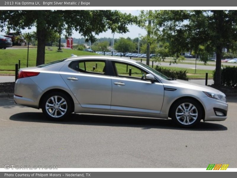 Bright Silver Metallic / Beige 2013 Kia Optima LX
