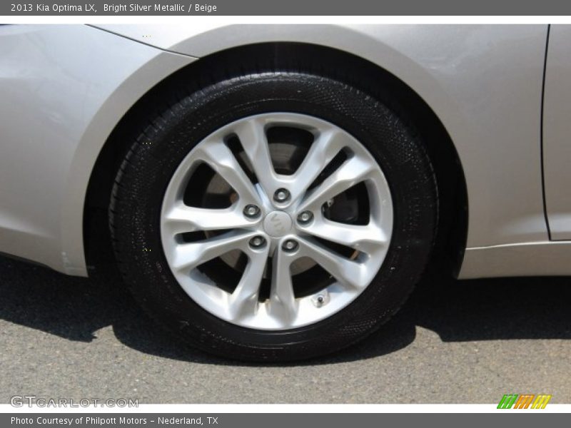 Bright Silver Metallic / Beige 2013 Kia Optima LX
