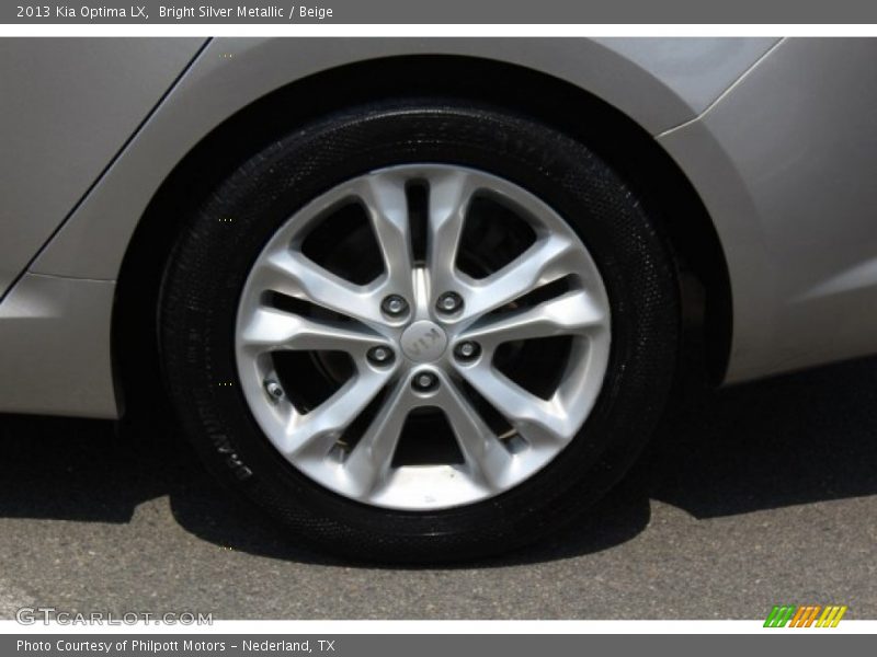 Bright Silver Metallic / Beige 2013 Kia Optima LX