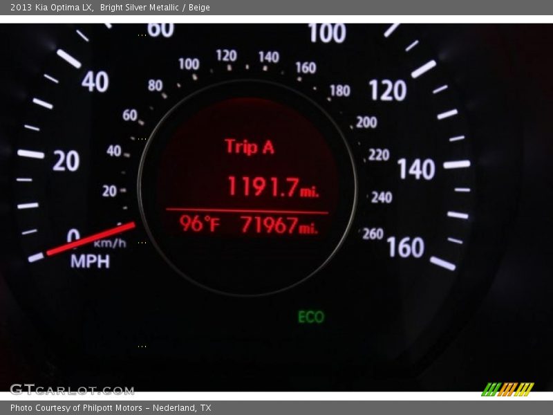 Bright Silver Metallic / Beige 2013 Kia Optima LX