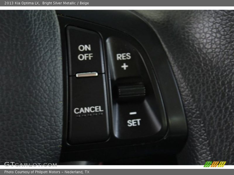 Bright Silver Metallic / Beige 2013 Kia Optima LX
