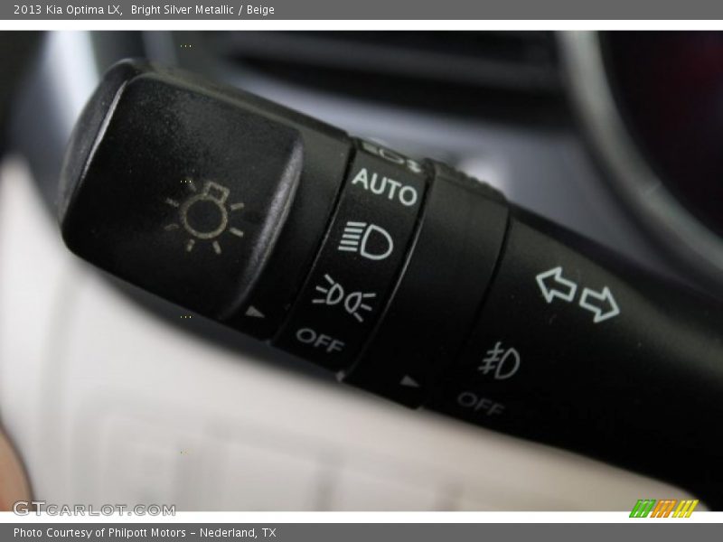 Bright Silver Metallic / Beige 2013 Kia Optima LX