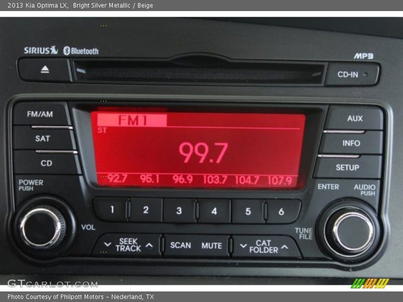 Bright Silver Metallic / Beige 2013 Kia Optima LX