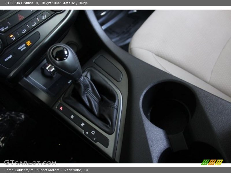 Bright Silver Metallic / Beige 2013 Kia Optima LX