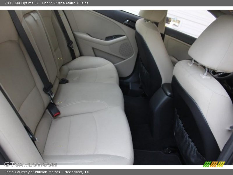 Bright Silver Metallic / Beige 2013 Kia Optima LX