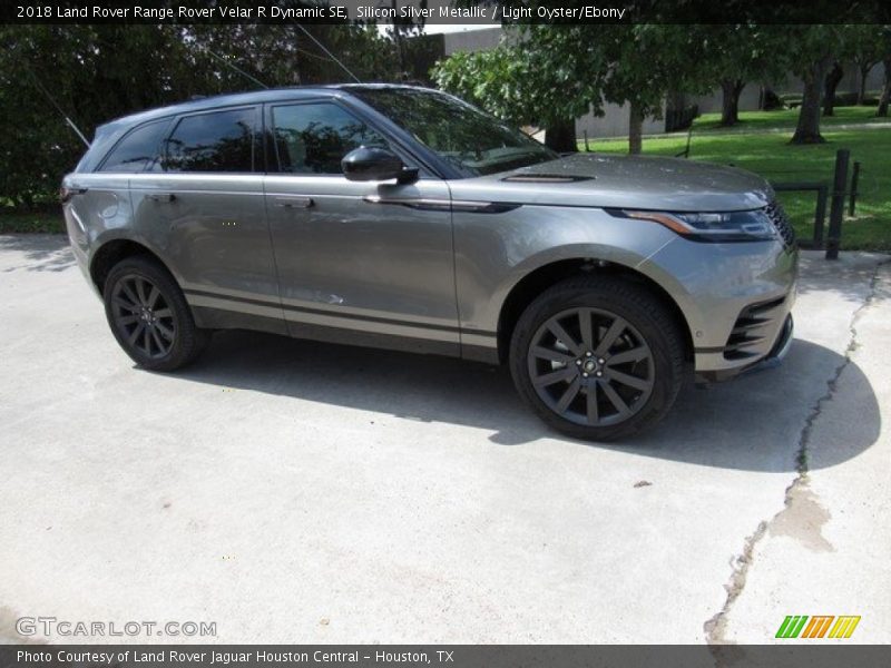 Silicon Silver Metallic / Light Oyster/Ebony 2018 Land Rover Range Rover Velar R Dynamic SE