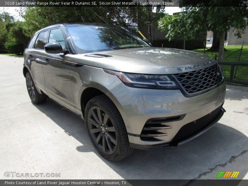 Silicon Silver Metallic / Light Oyster/Ebony 2018 Land Rover Range Rover Velar R Dynamic SE