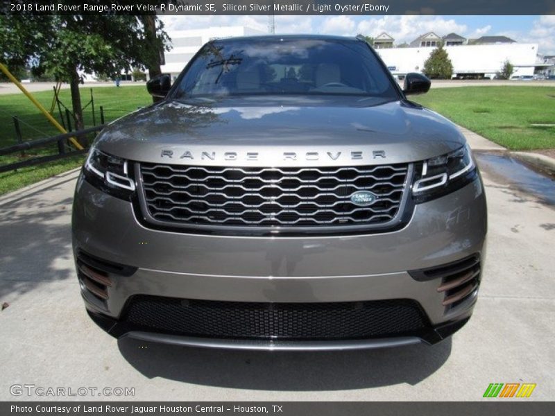 Silicon Silver Metallic / Light Oyster/Ebony 2018 Land Rover Range Rover Velar R Dynamic SE