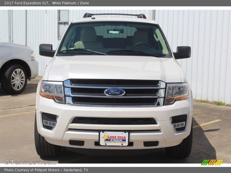 White Platinum / Dune 2017 Ford Expedition XLT