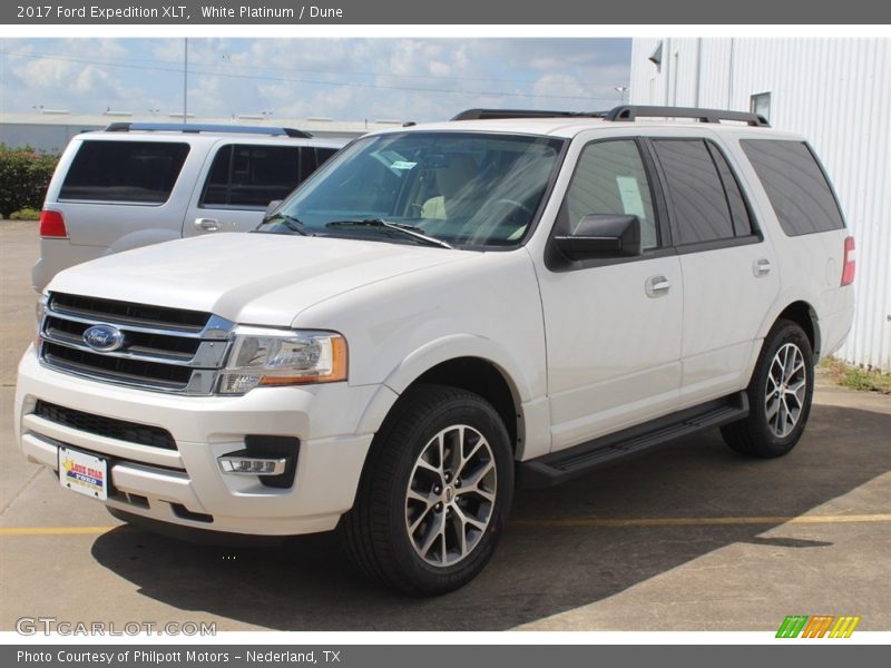 White Platinum / Dune 2017 Ford Expedition XLT