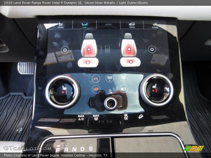 Controls of 2018 Range Rover Velar R Dynamic SE