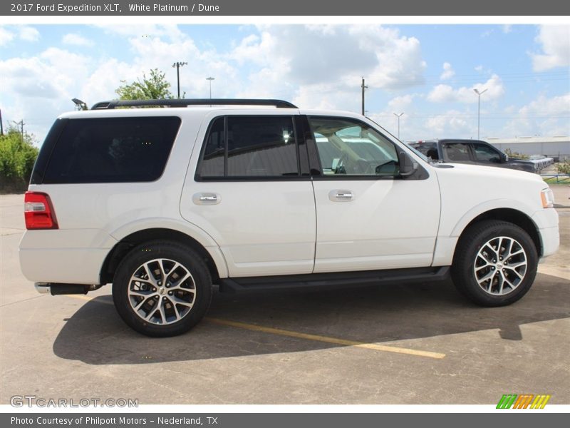 White Platinum / Dune 2017 Ford Expedition XLT