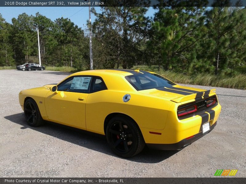 Yellow Jacket / Black 2018 Dodge Challenger SRT 392