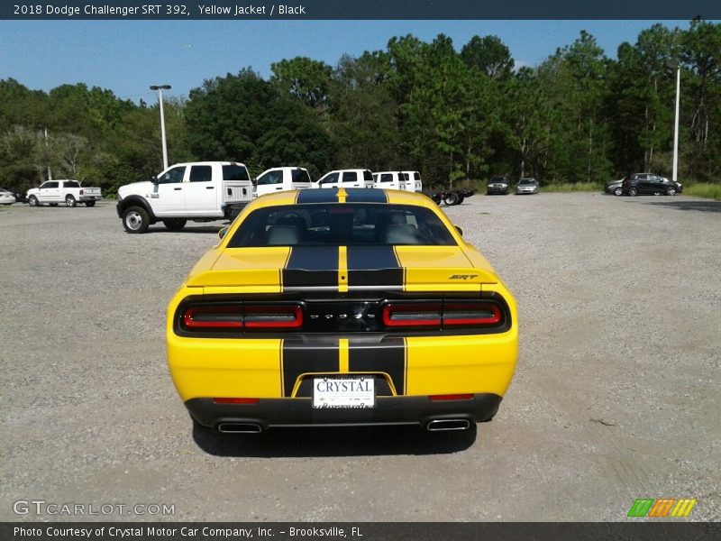 Yellow Jacket / Black 2018 Dodge Challenger SRT 392